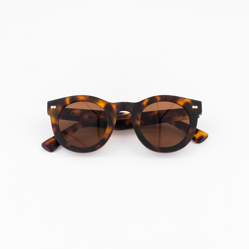 Owl / Bio-Acetate / Matte Tortoise - UV400