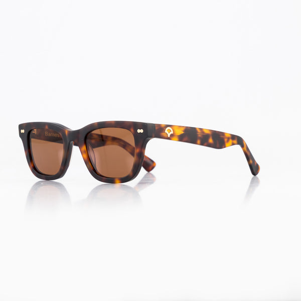 Barnes / Bio-Acetate / Matte Tortoise - UV400