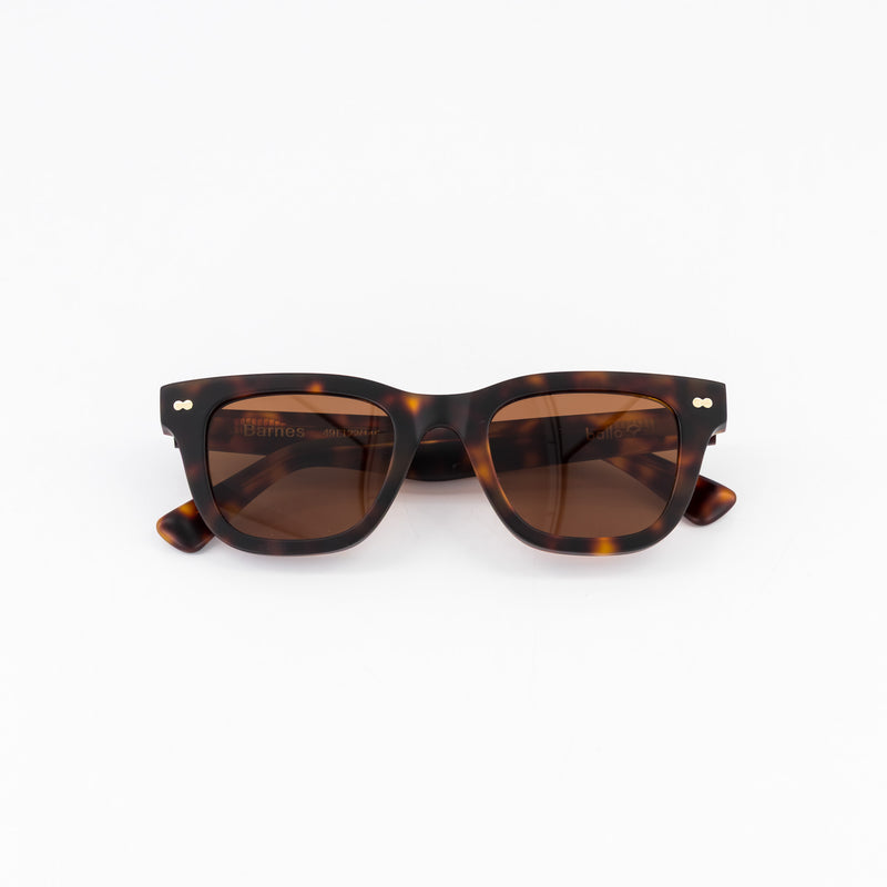 Barnes / Bio-Acetate / Matte Tortoise - UV400