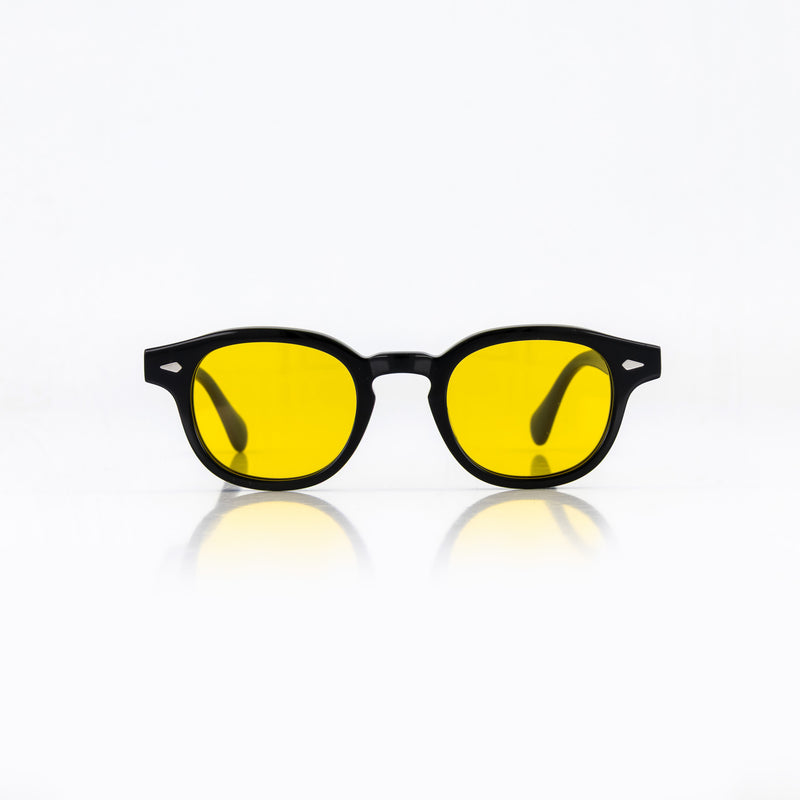 Trafton / Bio-Acetate / Black - UV400 Yellow Lens