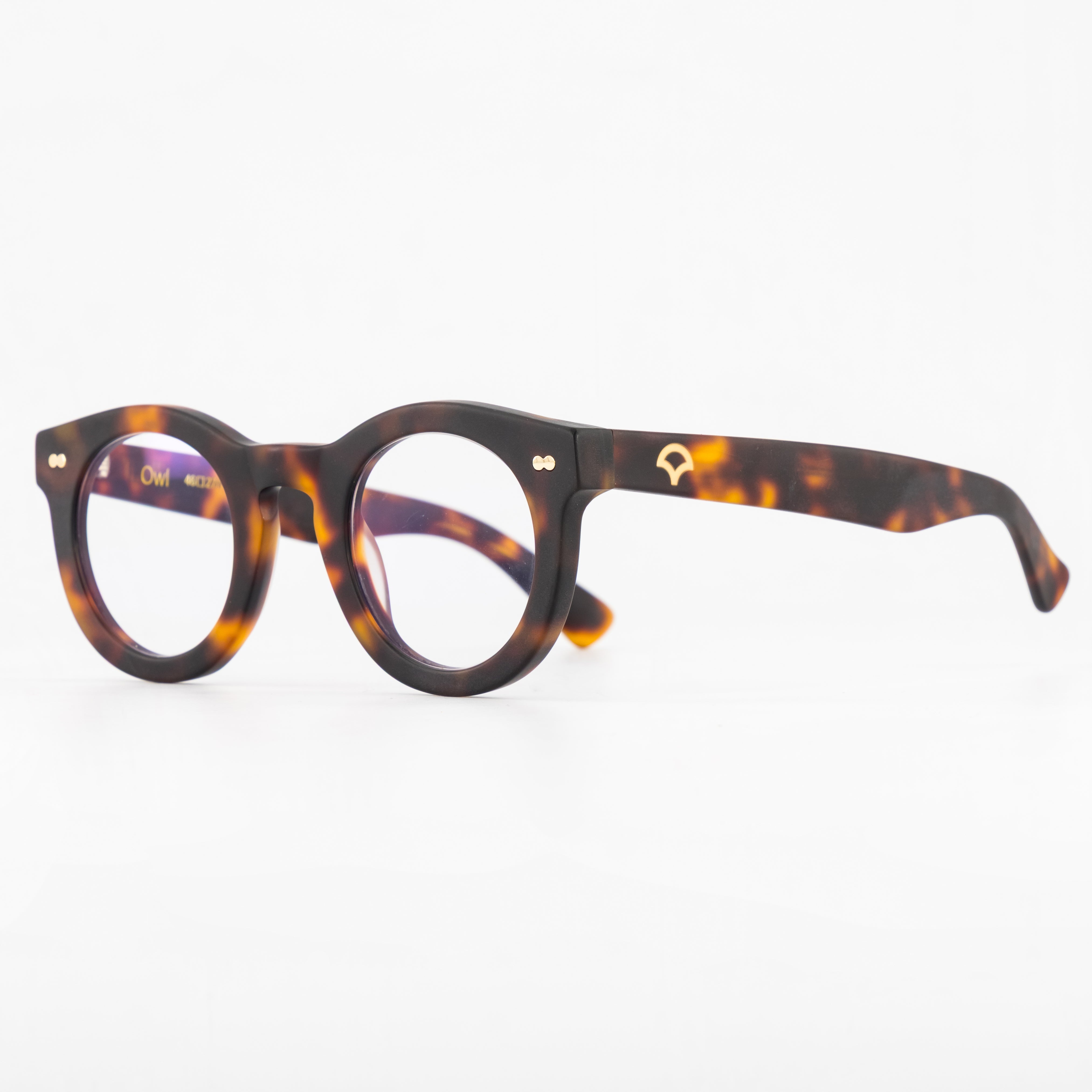 Owl / Bio-Acetate / Matte Tortoise - Prescription