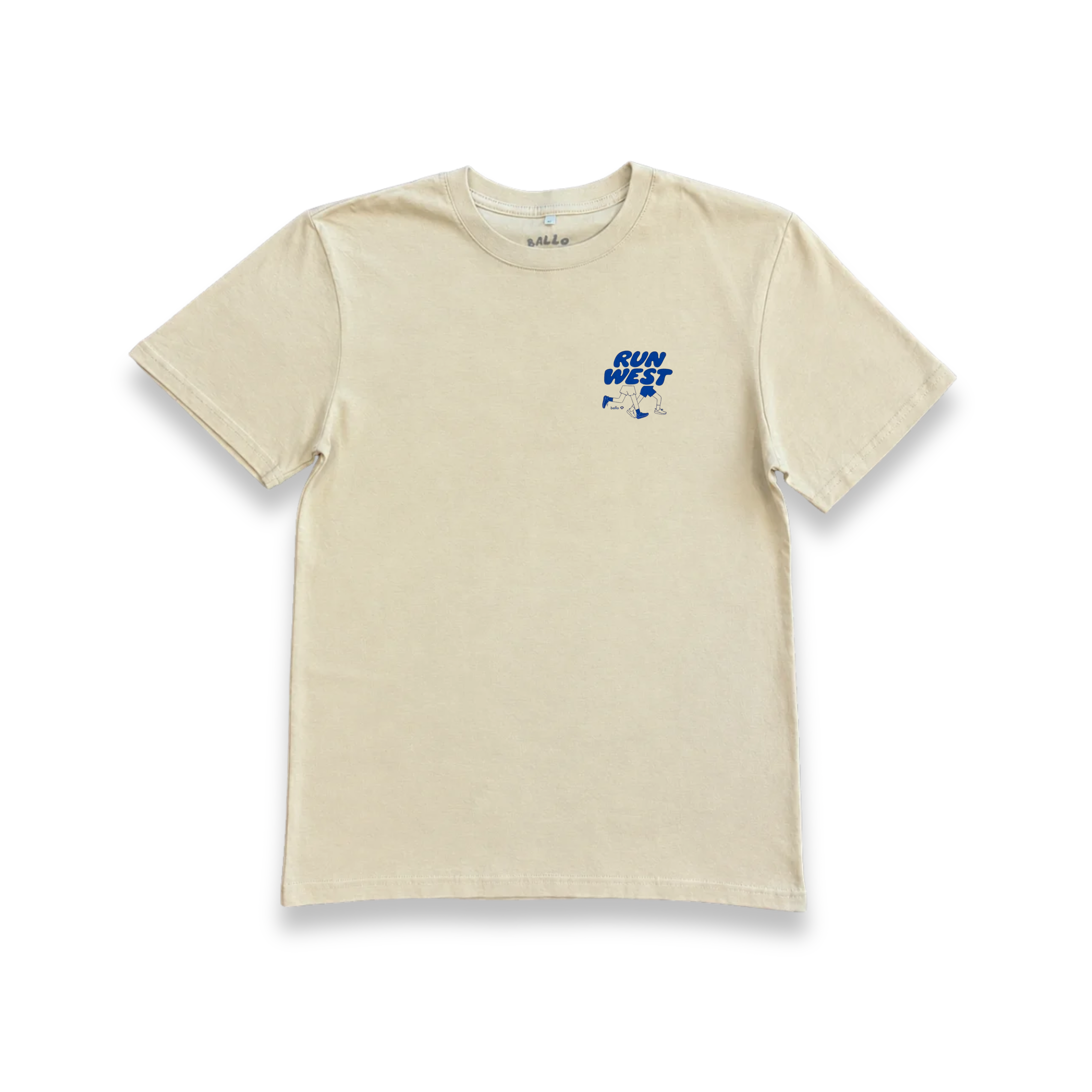 Run West T-Shirt / Stone