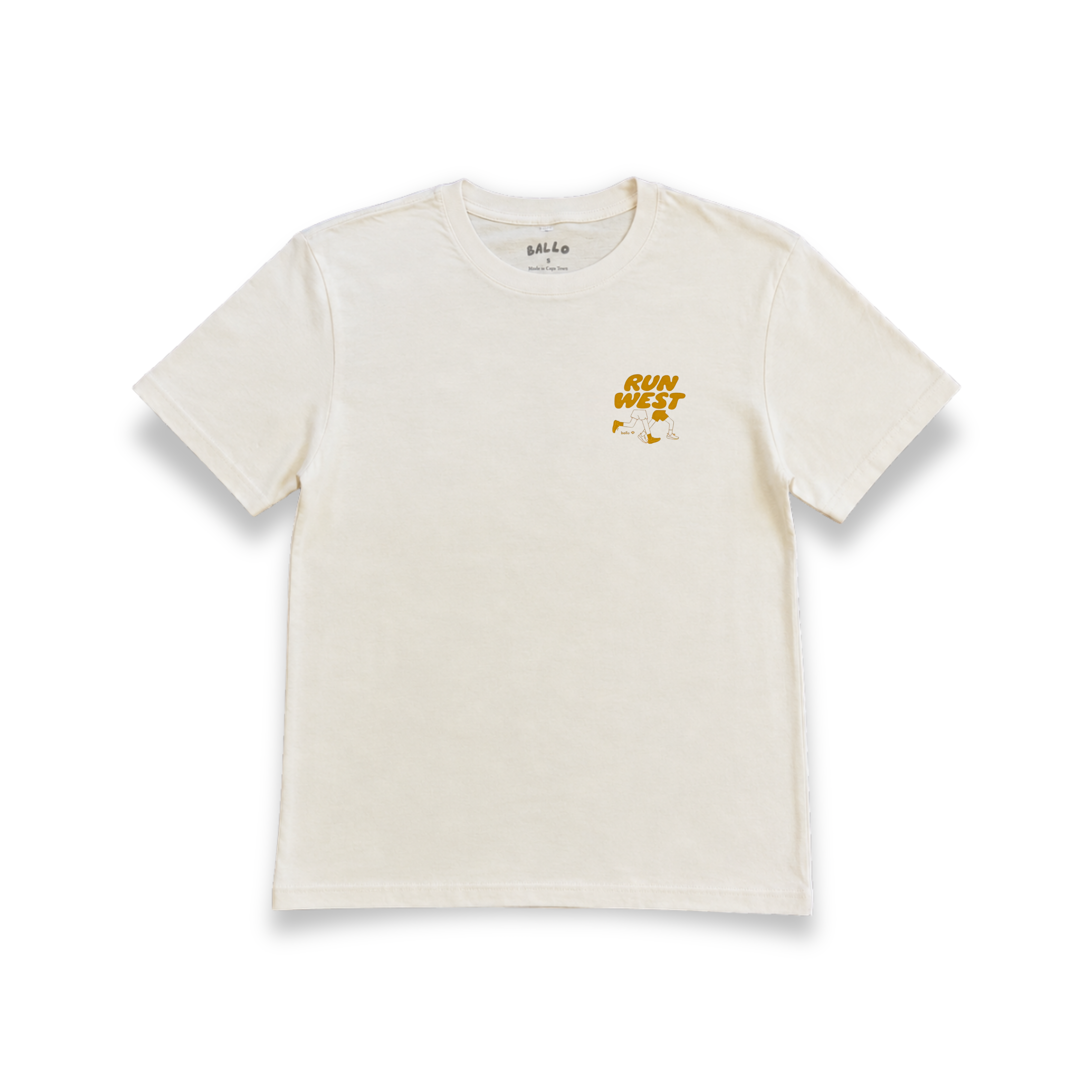 Run West T-Shirt / White