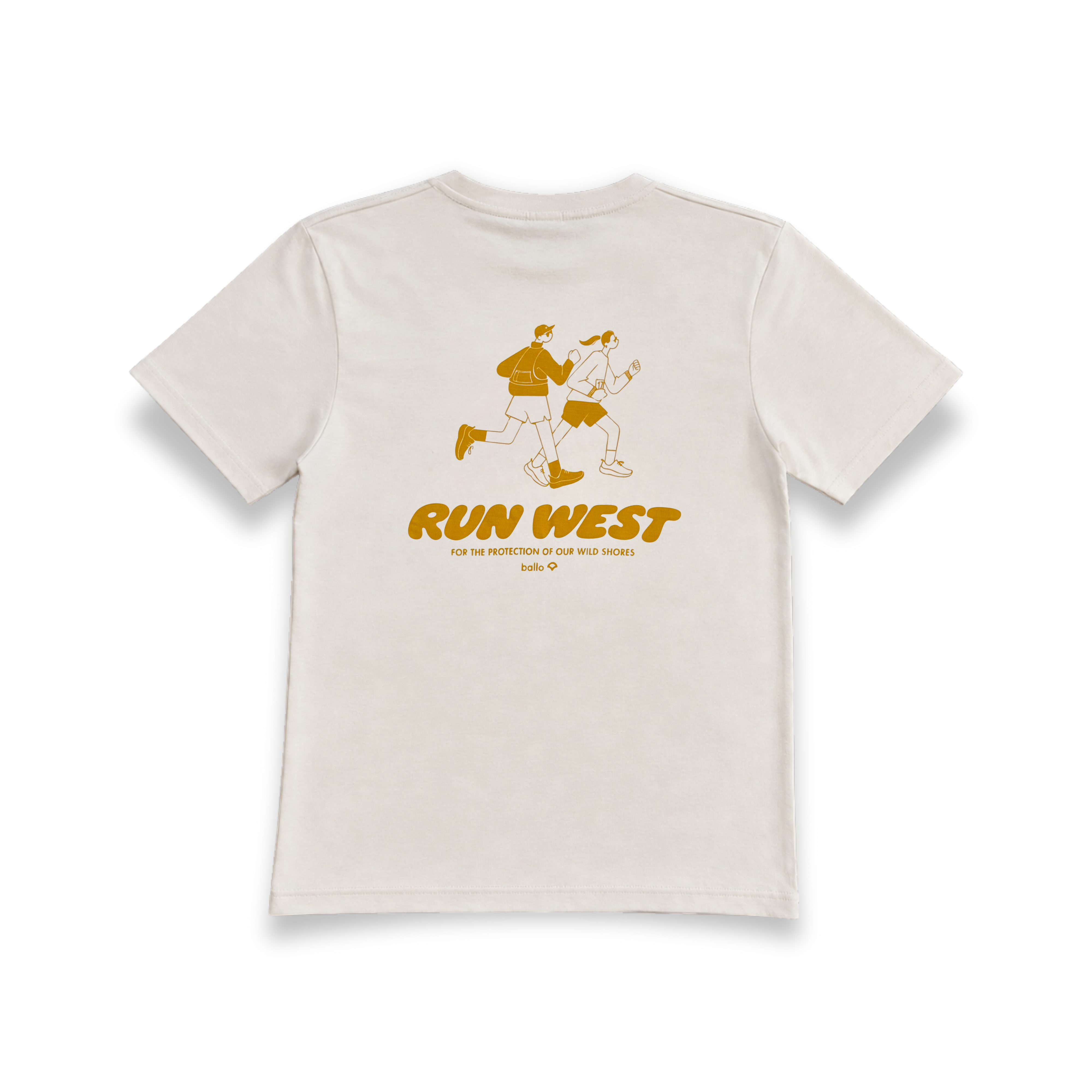 Run West T-Shirt / White