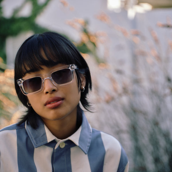 Ziggy / Bio-Acetate / Clear - Polarized