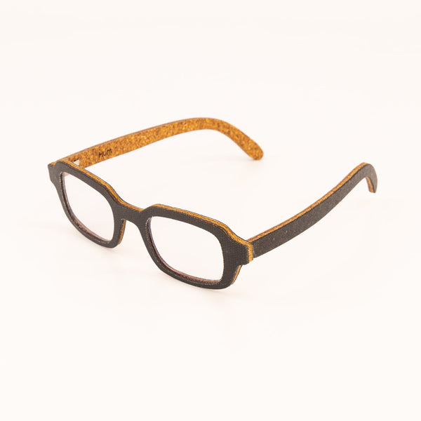 Hum / 2 Tone Denim/Cork UV420 Readers