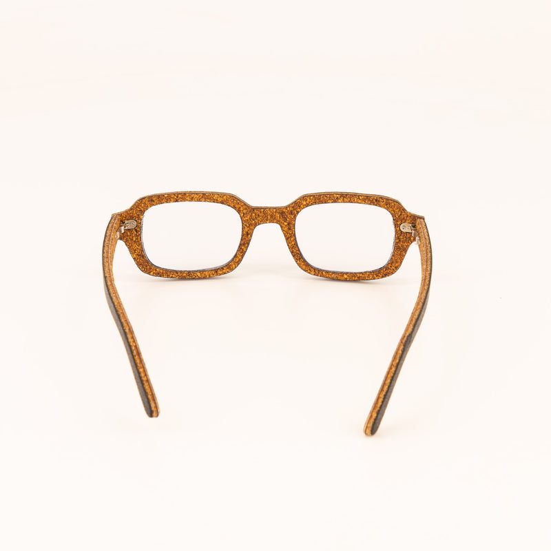 Hum / 2 Tone Denim/Cork UV420 Readers